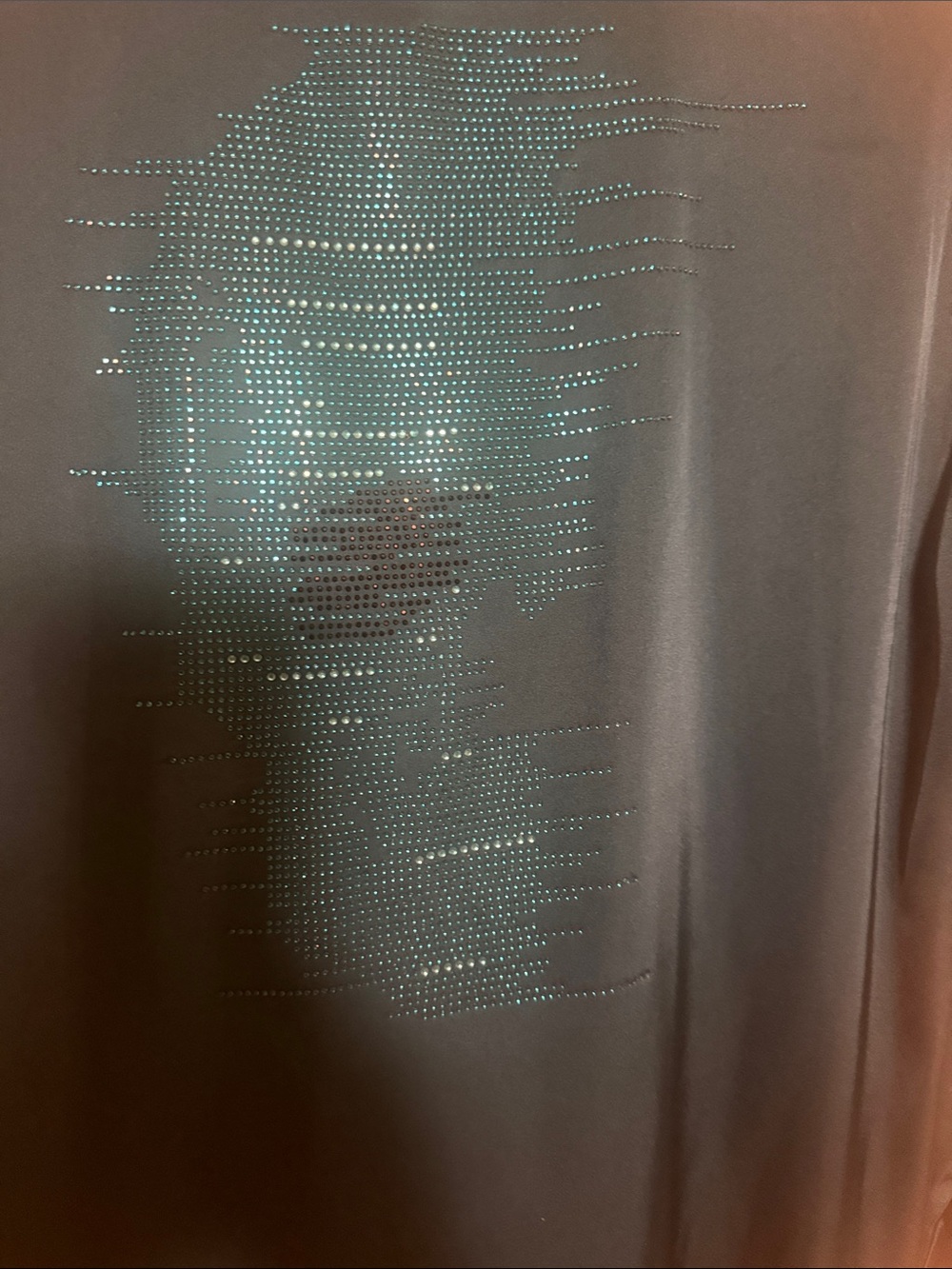 Black Smart LED Dot-Pattern Performance Shirt - Picture 2 of 4